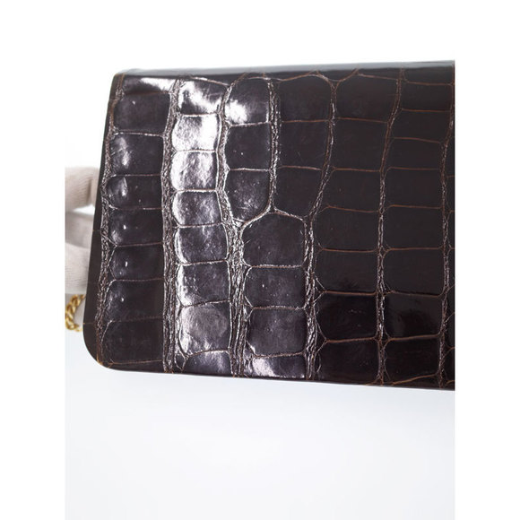 Christian Dior Crocodile Chain Shoulder Bag - Picture 5 of 7